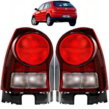 Imagem de PAR Lanterna Traseira Gol Power G4 2006 2007 2008 09 10 2011 - HT