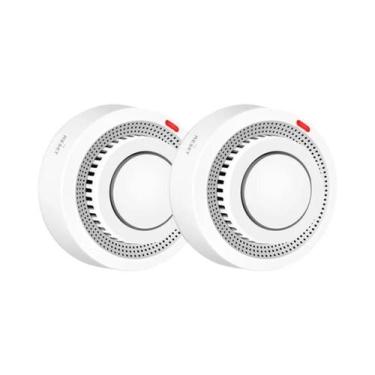 Imagem de Alarme de Fumaça WiFi com Detector de Incêndio Tuya - Sistema de Prote