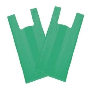 Imagem de Sacola Reciclada 30x40 Verde C/ 1kg Lojas - Higipack
