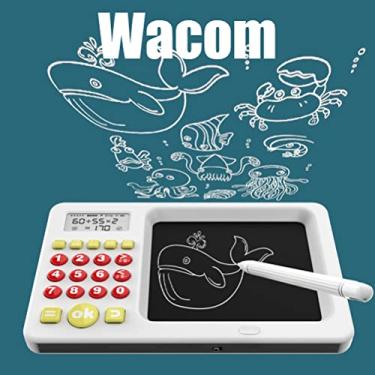 Imagem de Calculadora simples para crianças com funções digitais poderosas, adequada para uso doméstico e escolar, ajuda a melhorar o desenvolvimento do cérebro e as habilidades de linguagem: 19 x 12 x 1,7 cm
