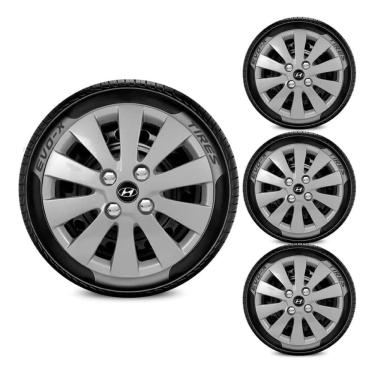 Imagem de Jogo calota Aro 14 HB20 Hatch Sedan 2014 a 2023