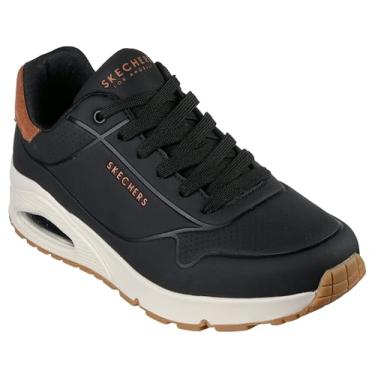 Imagem de Skechers Tênis masculino Uno-Suited on Air, Preto, 8.5 Wide