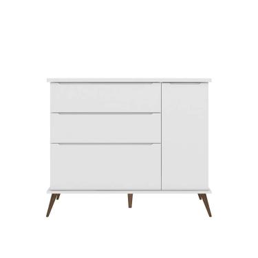 Imagem de Cômoda Infantil Melinda 1 pt 3 gv Branca