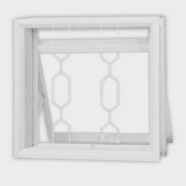 Imagem de Janela de Aço Maxim-Ar 60x80cm com Grade mgm