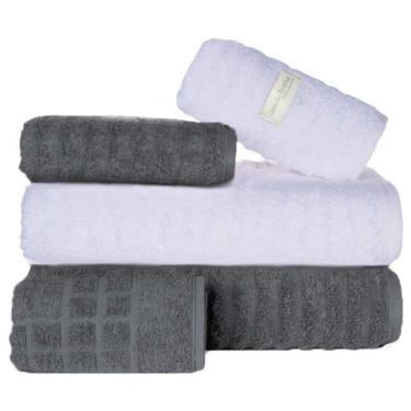 Imagem de Toalha De Banho 100% Algodão Jogo De Toalha Gramatura 500