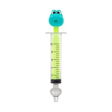 Imagem de Lavador Nasal Dino Verde Buba 16998 Silicone Infantil