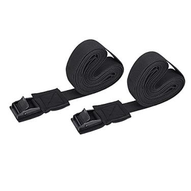 Imagem de Surf Board Strap Kayak Strap Cam Buckle Strap Amarra pesada tiras para pranchas de surf de caiaques de caiaques com canoas com came de metal galvanizada trava preta fita de