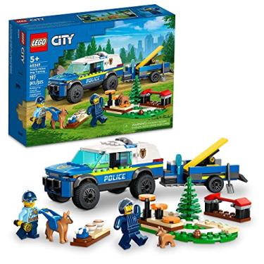 Imagem de LEGO City Treinamento Móvel de Cães Policiais 60369 (197 Peças); Conjunto de Construção