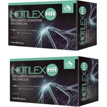 Imagem de Kit com 2 Motilex HA 60 capsulas cada Colágeno mais Acido Hialurônico 