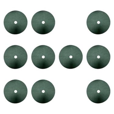 Imagem de Generic 10pcs Árvore anéis de cobertura morta barreira de maconha paisagismo redondo redondo espessado protetor de árvores de frutas resistentes ao, Hole de 8cm de 72 Cm