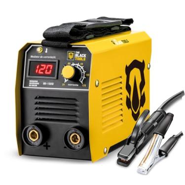 Imagem de Máquina Inversora De Solda Portatil Mma Eletrodo Mi150d 120a 220v The Black Tools