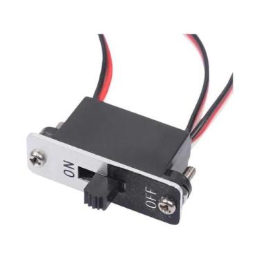 Imagem de Interruptor RC Liga/Desliga 1Pc - Com Plugue Macho e Conector FUTABA, 