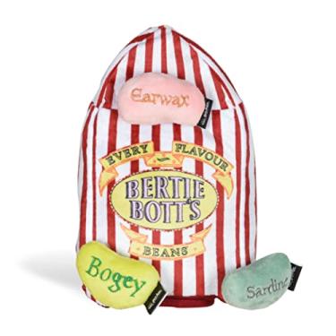 Imagem de Harry Potter Brinquedo para Cães Bertie Botts Jelly Bean Burrow de 25 cm | Brinquedo de Pelúcia para Cães com Jujubas de 25 cm