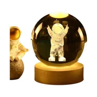 Imagem de Bola de Cristal 3D Infantil - Pikachu, Doraemon, Hello Kitty - Luz Not