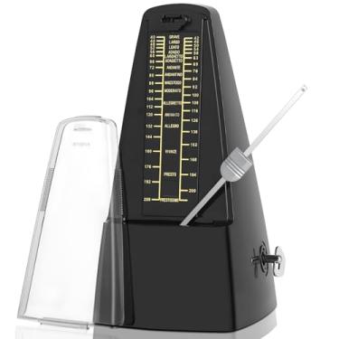 Imagem de Kerdele Metrônomo Mecânico, Metrônomo Mecânico Analógico, Padrão Universal Metronome para Piano, Guitarra, Bateria, Violino, Bateria