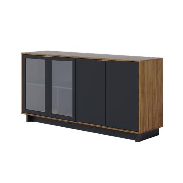 Imagem de Balcão Aparador Buffet 4 Portas Naelly C04 - D`Rossi