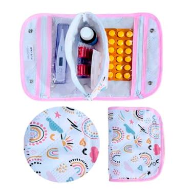 Imagem de Porta Remédios Farmacinha Nécessaire Portátil Para Bebê(Arco-Íris)