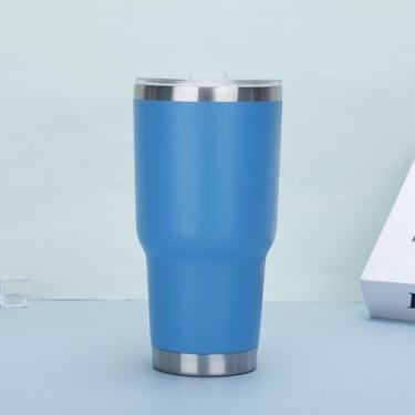 Imagem de Castrap Caneca De Viagem De Aço Inoxidável 304, Copo De Carro Isolado A Vácuo De Grande Capacidade De 30 onças, Copo De Cerveja De Parede Dupla Para Uso Ao Ar Livre (3)