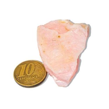 Imagem de 01 Opala Rosa Natural Pedra Bruta 20 a 60mm 10 a 25g - CristaisdeCurve