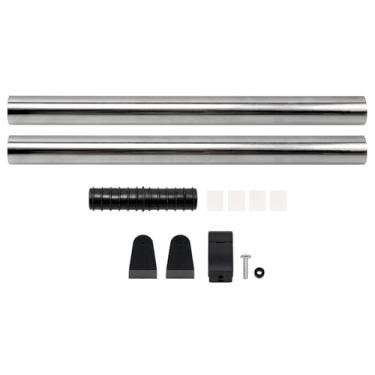 Imagem de Fenteer Barra de roupas de carro, rack de roupas, rack de organizador de armário, haste de traje de armazenamento, para a série Hiace 200