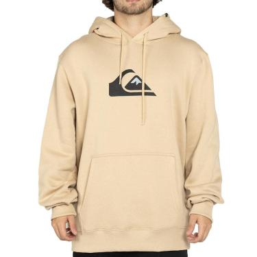 Imagem de Moletom Quiksilver Canguru Comp Logo WT25 Masculino Caqui