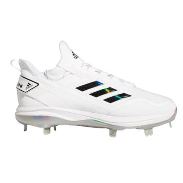 Imagem de adidas Chuteira de beisebol masculina Icon 7 Boost, Branco/preto, 48
