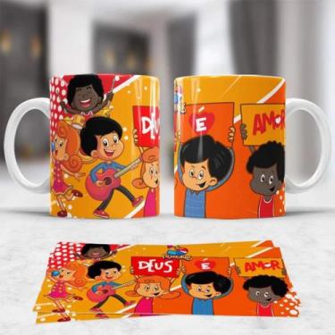 Imagem de Caneca Personagens de Desenho- Bob Espoja/Pocoyo / 3 Palavrinhas / Hom