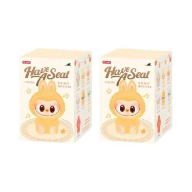 Imagem de Caixa Surpresa Da Série Labubu Monsters Figura De Mangá Fofa Decoração