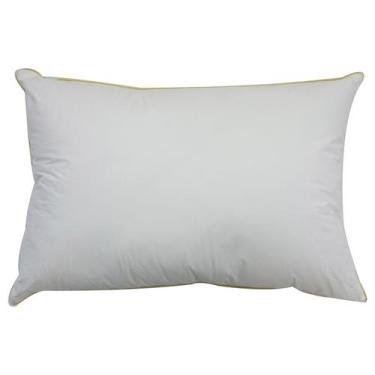 Imagem de Travesseiro toque de plumas 0,50 x 0,70 - niazitex, Branco