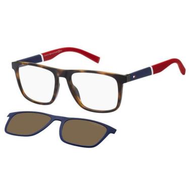 Imagem de Armação Óculos De Grau Clip On Tommy Hilfiger Th1903-cs 08699 54