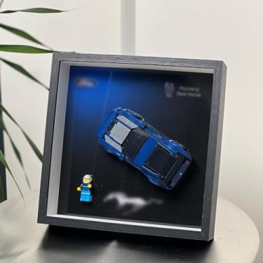 Imagem de iLuane Painel De Exposição Para Speed Champions Mustang Dark Horse, Carro Esportivo Brinquedo 76920, Colecionável Adultos, Suporte Parede, Decoração Casa Ou Escritório (Não Incluso)