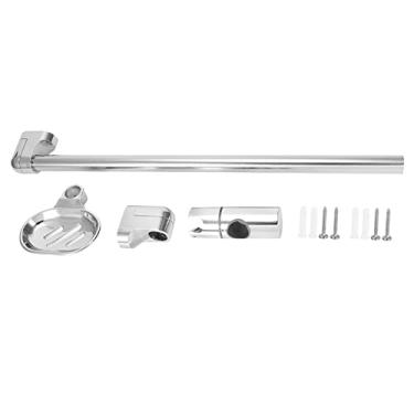 Imagem de Ajustável De Aço Inoxidável Levantamento Handhold Chuveiro Cabeça Suporte Com Sabão Box G1/2, para Equipamentos De Chuveiro De