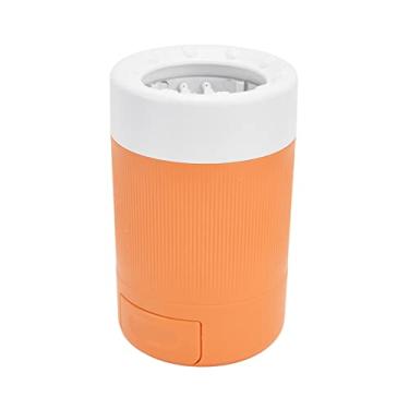 Imagem de aqxreight Limpador de Cachorro Portátil Arruela de Cachorro Xícara Ferramenta de Animais de Estimação Leve para Larange Homeorange Mais Conveniente T cã de Cão Lavador de cã (Laranja)