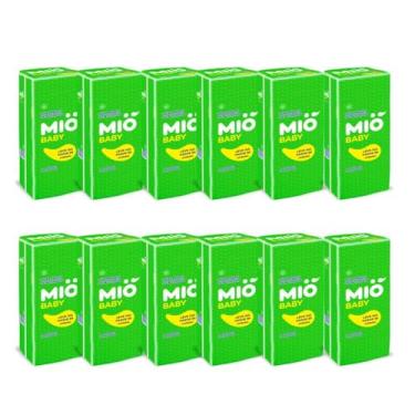 Imagem de Kit 12X Algodão Mió Baby Quadrado Leve 100 Pague 85 Unidades