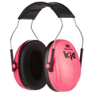 Imagem de Abafador Protetor de Ruidos Infantil Peltor KIDS Rosa - 3M