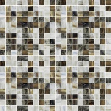 Imagem de Papel de Parede Adesivo Lavável Pastilha Tons Marrom Marfim 5m