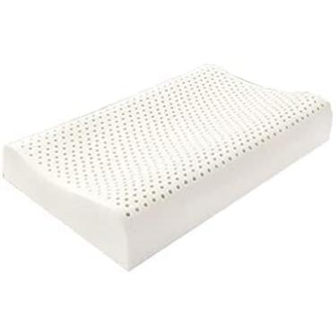 Imagem de Travesseiros Respiráveis Travesseiros De Látex Natural Travesseiros De Pescoço Para Adultos Crianças E Estudantes Travesseiros De Contorno Para Dor No Pescoço, Student flat style