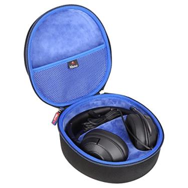 Imagem de Mchoi Capa de fone de ouvido para Logitech G PRO X, G735, Zone Vibe 100 e 125 / para Razer Kraken Ultimate RGB USB Gaming Headset, apenas capa