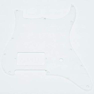 Imagem de KAISH 11 furos ST Strat One Humbucker placa de arranhão para guitarra compatível com Fender Delonge Clear