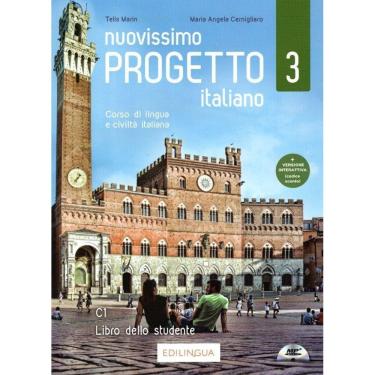 Imagem de Nuovissimo Progetto Italiano 3 - Libro Dello Studente Con Dvd Video