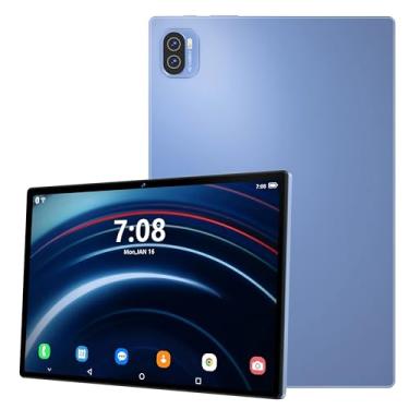 Imagem de Tablet Pad 10 Pro 3 em 1 com case/teclado/mouse, Android 14, tela de 10,1 polegadas, 12 GB de RAM + 512 GB de ROM, câmera de 16 MP + 32 MP, WiFi, GPS, Bluetooth, 8000 mAh, versão WiFi (Ouro rosê)