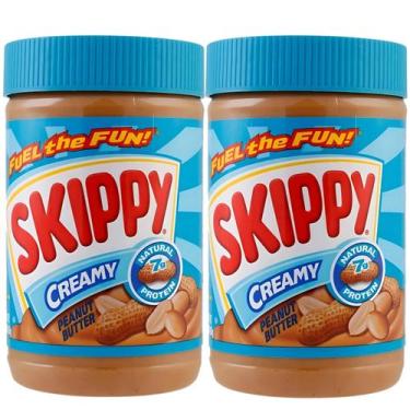 Imagem de Manteiga de Amendoim Pasta de Amendoim Peanut Butter Skippy Importada 