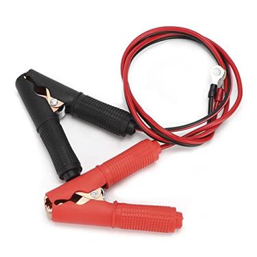 Imagem de Grcfumo Cabo de grampo bateria do carro, clipe de clipes do jacaré bateria, 12 24V 30A acessório de fio de jumper para equipamento de áudio de inversor de energia