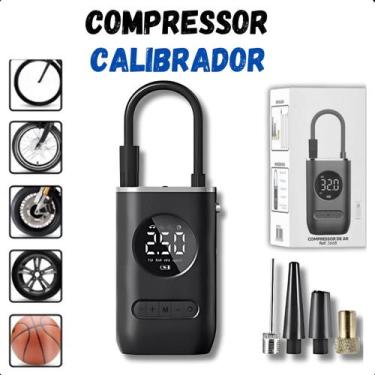 Imagem de Mini Compressor Sem Fio  Para Pneus de Carro e Moto, 150 PSI - LIPPIN