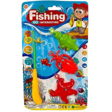 Imagem de Jogo Pega Peixe 4 peças - FOLIA IMPORTS