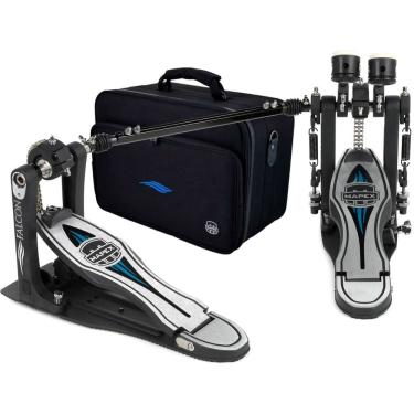 Imagem de Pedal De Bumbo Mapex Falcon Duplo + Bag Pf1000tw