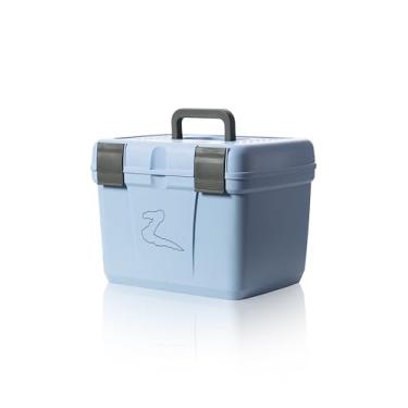 Imagem de HORZE Kit de cuidados inteligente para cavalos, cães, gatos com bandeja removível e fecho de pressão | 40,64 x 30,48 x 30,48 cm - azul claro bebê - tamanho único