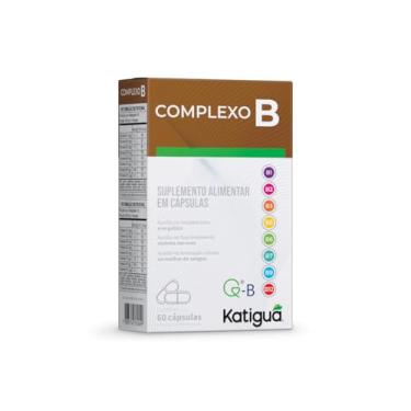 Imagem de Katiguá, Complexo B, B1, B2, B3, B5, B6, Sem sabor, 60 Cápsulas rígidas, Branco