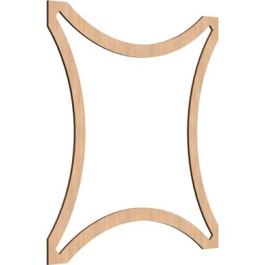 Imagem de Ekena Millwork WALW24X24X0250LEYHI Painéis de parede de madeira decorativos de madeira Lilley grande, nogueira