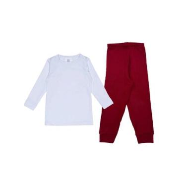 Imagem de Conjunto Blusa E Calça Térmico Peluciado Juvenil Infantil - Fofotinhos